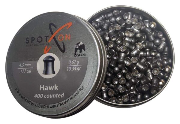 Spoton Hawk Pellets (4.5 mm, 0.67 g, 400 pcs.)