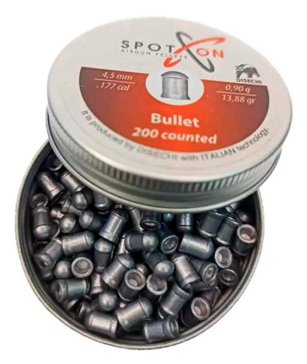 Spoton Bullet Pellets (4.5 mm, 0.9 g, 200 pcs.)