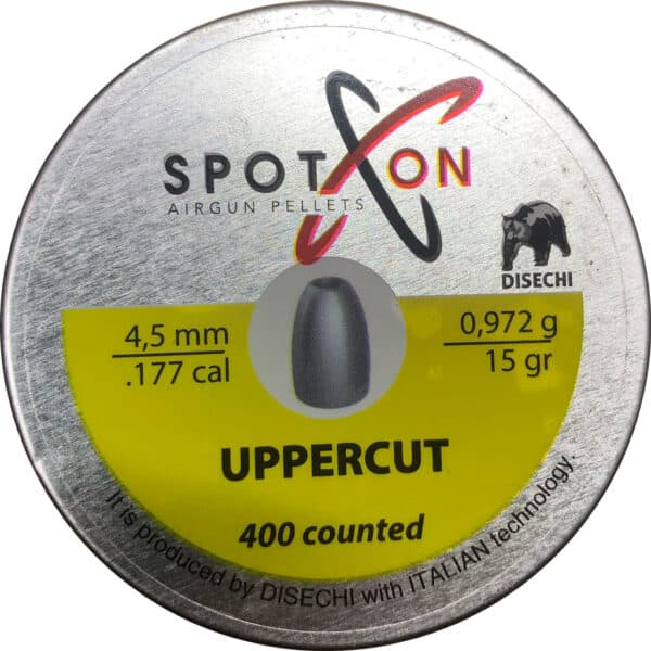 Spoton UpperCut Pellets (4.5 mm, 0,97 g, 400 pcs.)