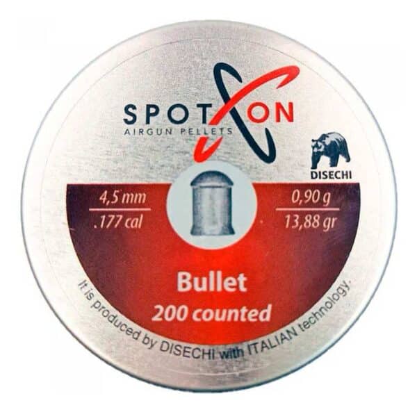 Spoton Bullet Pellets (4.5 mm, 0.9 g, 200 pcs.)