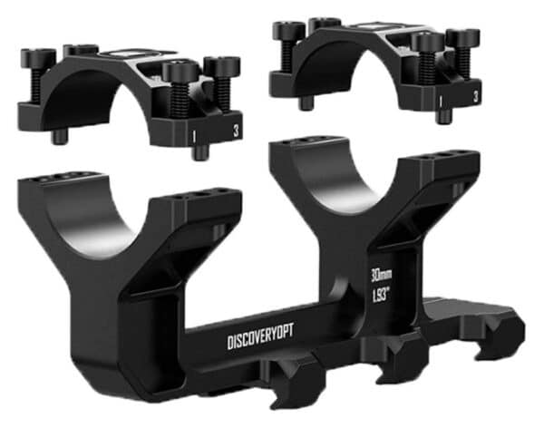 Discovery Optics One-Piece Mount (30 mm) Extra High for Weaver/Picatinny, Base Height – 34 mm