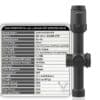 Riflescope Discovery Optics ED-AR 1-6×24 IR FFP (30 mm, illuminated)