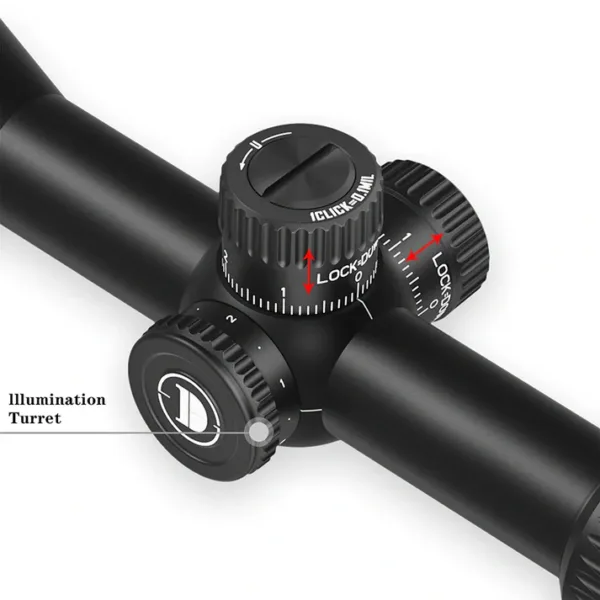 Riflescope Discovery Optics MS 2-10×40 IR (25.4 mm, illuminated)