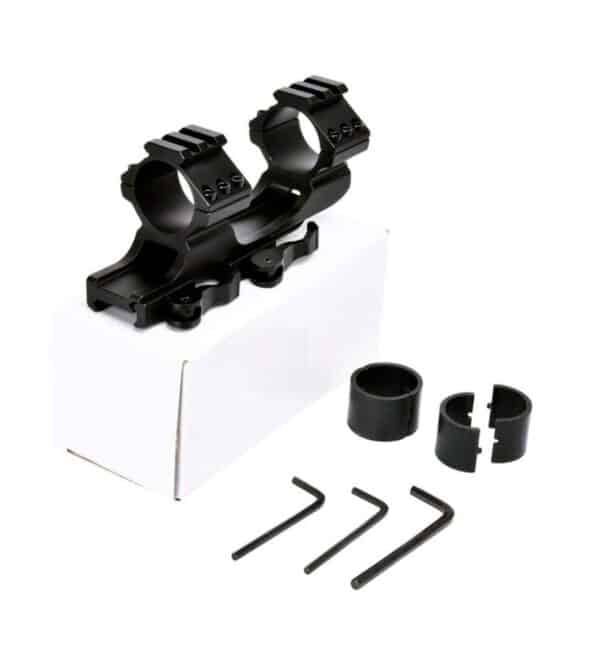 Cantilever QD Buvele One-Piece Mount (25.4/30 mm) High for Weaver/Picatinny