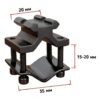 Buvele Bipod with Barrel Mount Adapter — 24.1–29.2 cm (Adjustable)
