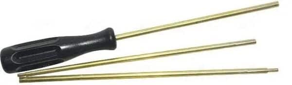 Cleaning kit 79B with brass – 3 brushes (cal. 22/5,6/223)