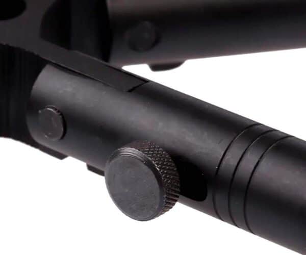 Buvele Bipod with Barrel Mount Adapter — 24.1–29.2 cm (Adjustable)