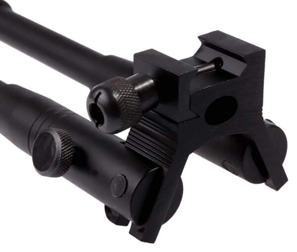 Buvele Bipod with Barrel Mount Adapter — 24.1–29.2 cm (Adjustable)