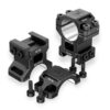 Discovery Scope Mount 6061 Rings (25.4 mm) Medium for Picatinny. Height 19.3 mm