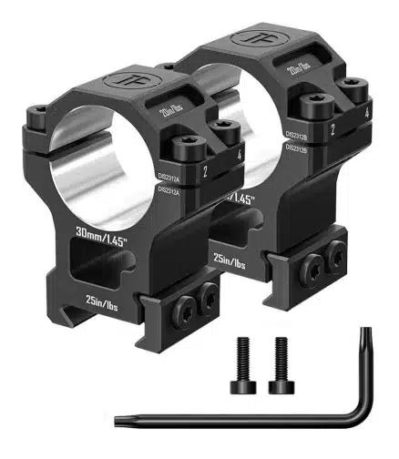 Discovery Scope Mount Rings 6061 Series (30 mm) High for Picatinny. Height – 22 mm
