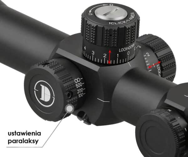 Riflescope Discovery Optics HD GEN2 4-24×50 SFIR FFP Zero-Stop