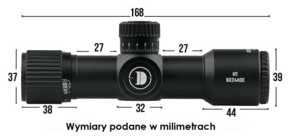 Riflescope Discovery Optics HT-NV 3×24 IR