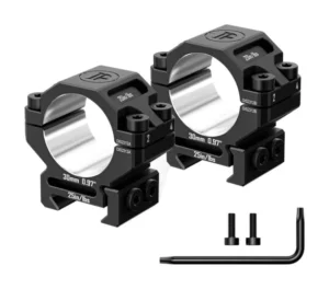 Discovery Scope Mount Rings 6061 Series (30 mm) Low for Picatinny. Height – 9.5 mm