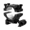Discovery Scope Mount 6061 Rings (25.4 mm) Low for Picatinny. Height 11.4 mm