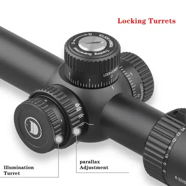 Riflescope Discovery Optics LHD 8-32X50SFIR SFP-L