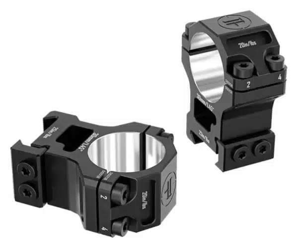 Discovery Scope Mount Rings 6061 Series (30 mm) High for Picatinny. Height – 22 mm