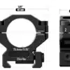 Discovery Scope Mount 6061 Rings (25.4 mm) Low for Picatinny. Height 11.4 mm