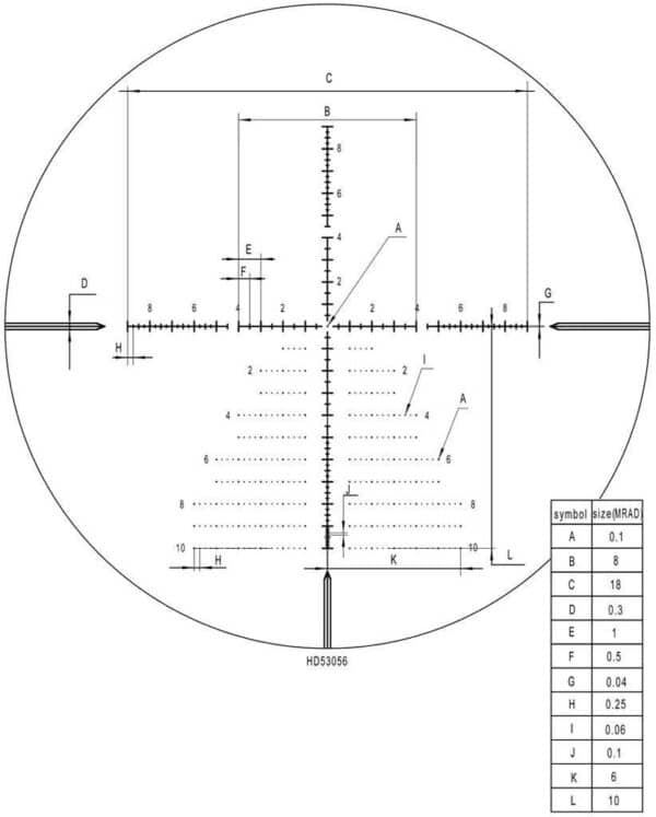 Riflescope Discovery Optics HD GEN2 5-30×56 SFIR
