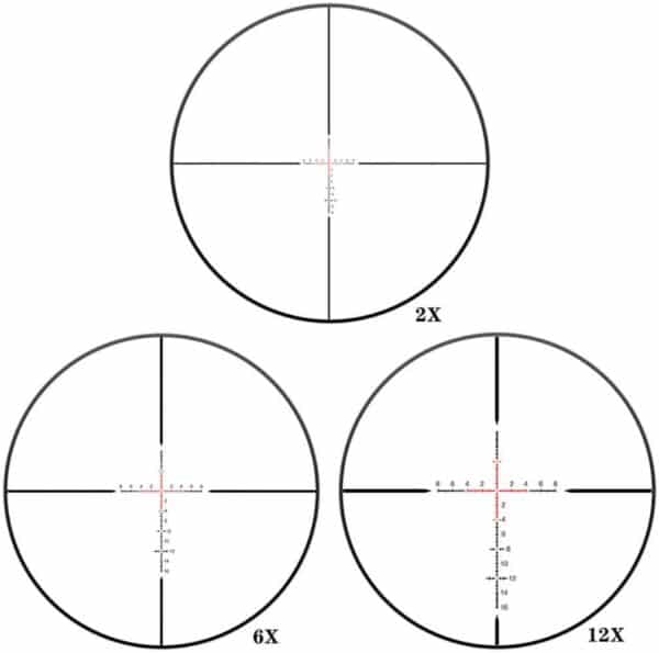 Discovery Optics HD 2-12×24 SFIR FFP Riflescope (30 mm, illuminated reticle)