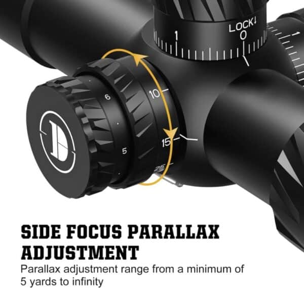 Discovery Optics HD 2-12×24 SFIR FFP Riflescope (30 mm, illuminated reticle)
