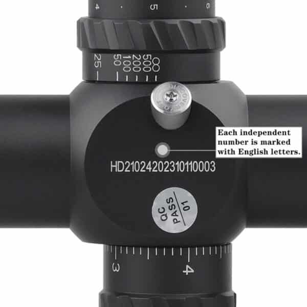 Discovery Optics HD 2-12×24 SFIR FFP Riflescope (30 mm, illuminated reticle)