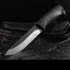 Peltonen M95 Ranger Knife – Black Handle, Uncoated Blade, Composite Sheath.
