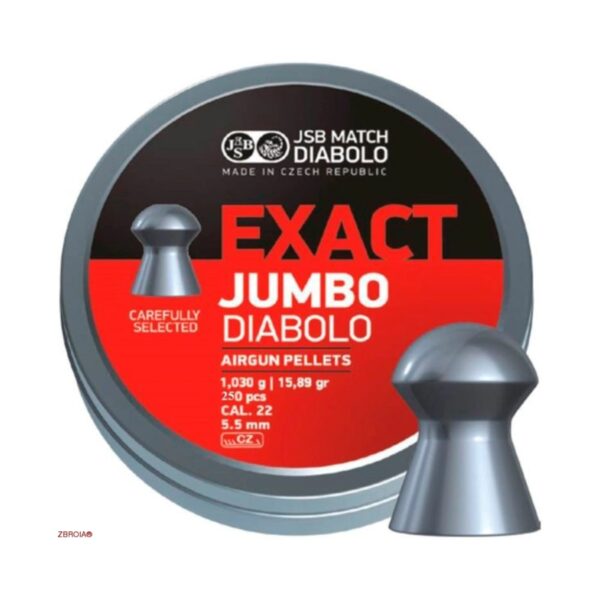 JSB Diabolo Exact Jumbo pellets 1.035 g, 250 pcs