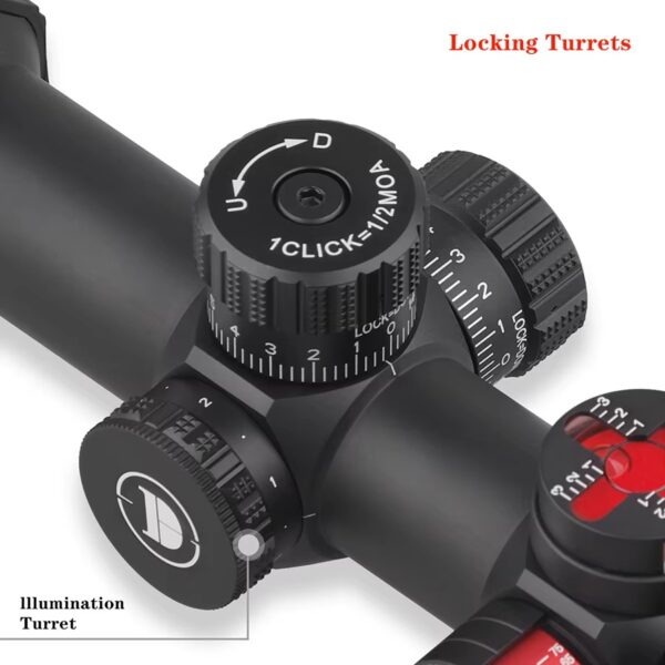 Riflescope Discovery Optics WG 1.2-6X24IRAI SFP-MOA