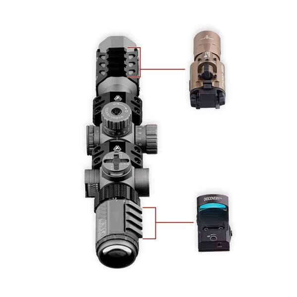 Riflescope Discovery Optics WG 1.2-6X24IRAI SFP-MOA