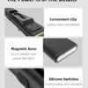 KLARUS E5 Magnetic EDC Flashlight – Ultra-Light Dual Light Pocket Flashlight with USB-C Charging
