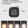 KLARUS CL5 Compact Camping Light – 650 Lumens, USB-C Rechargeable, Magnetic Base