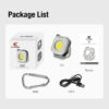 KLARUS CL5 Compact Camping Light – 650 Lumens, USB-C Rechargeable, Magnetic Base