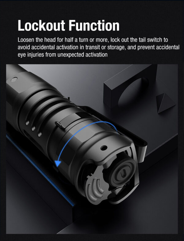 KLARUS XT1C Tactical EDC Flashlight – 1000 Lumens, USB-C Rechargeable