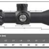 Riflescope Discovery Optics HD 3-12×44 SFIR (30 mm Tube, Illuminated Reticle)