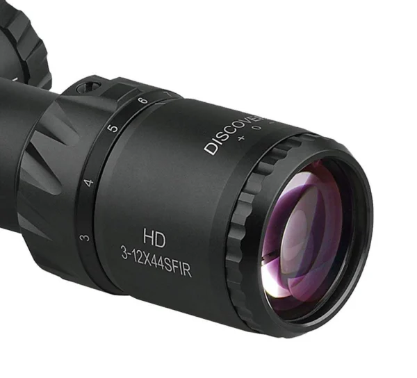 Riflescope Discovery Optics HD 3-12×44 SFIR (30 mm Tube, Illuminated Reticle)