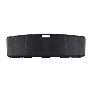 Megaline black gun case 118 × 30 × 11 cm with clasps